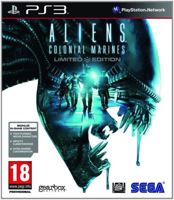 Aliens : Colonial Marines - édition limitée PS3