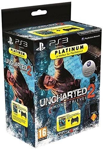 Uncharted 2 Platinum + Manette PS3