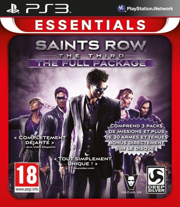 Saints Row : The Third - le Gros Paquet Essentials PS3