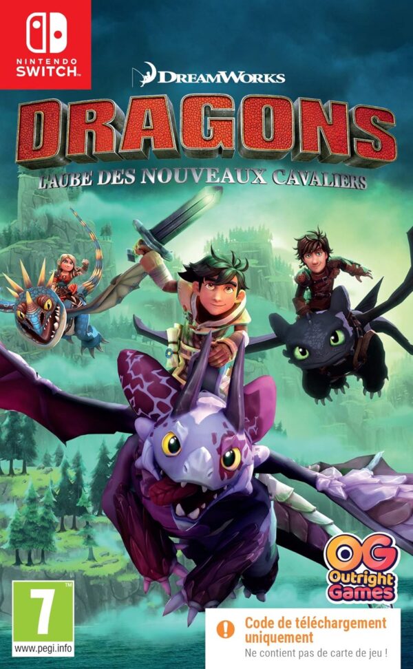 Dragons : L'aube des nouveaux cavaliers (Code in the box) SWITCH