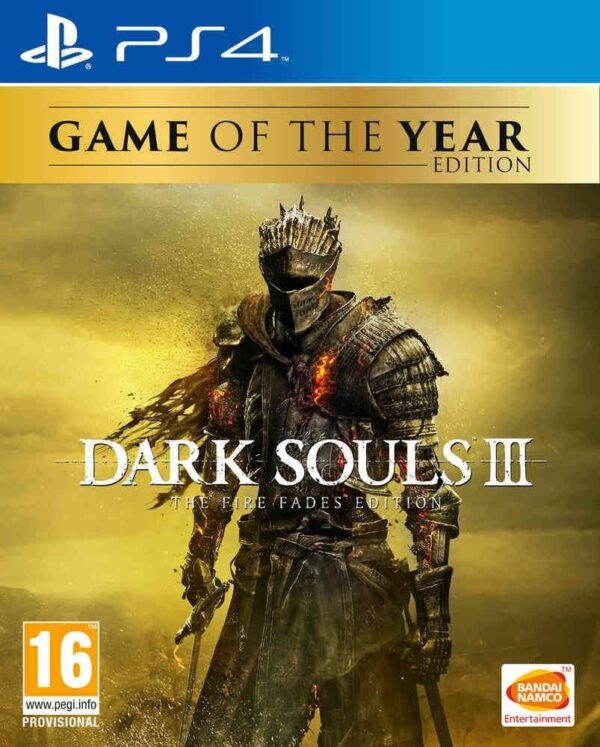 Dark Souls 3 Fire Fades GOTY PS4