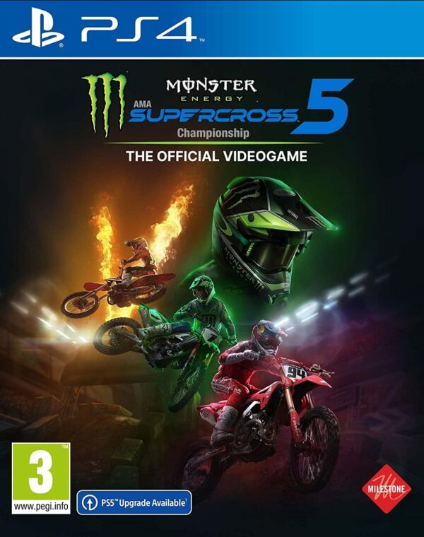 Monster Energy Supercross - The Official Videogame 5 PS4