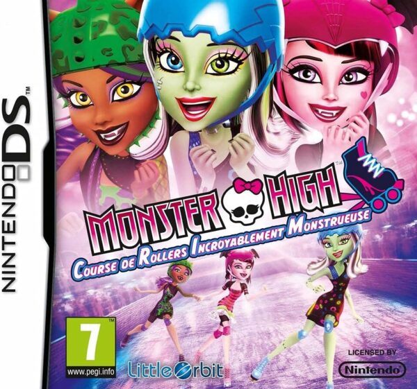 Monster High : Course de Rollers Incroyablement Monstrueuse DS