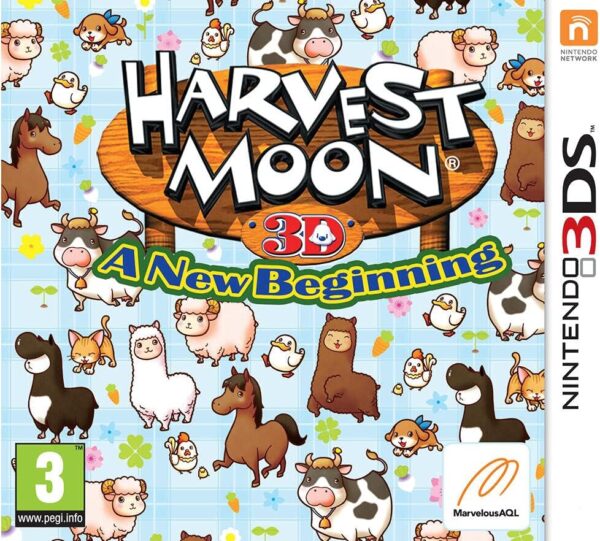Harvest Moon : A New Beginning 3DS