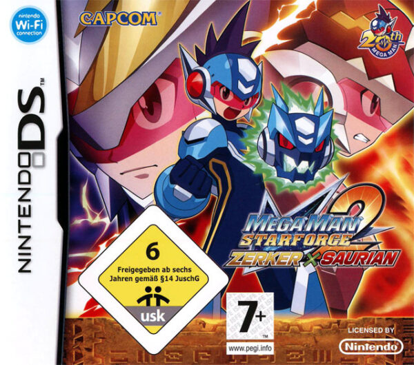 Megaman Star Force 2 - Zerker X Saurian DS