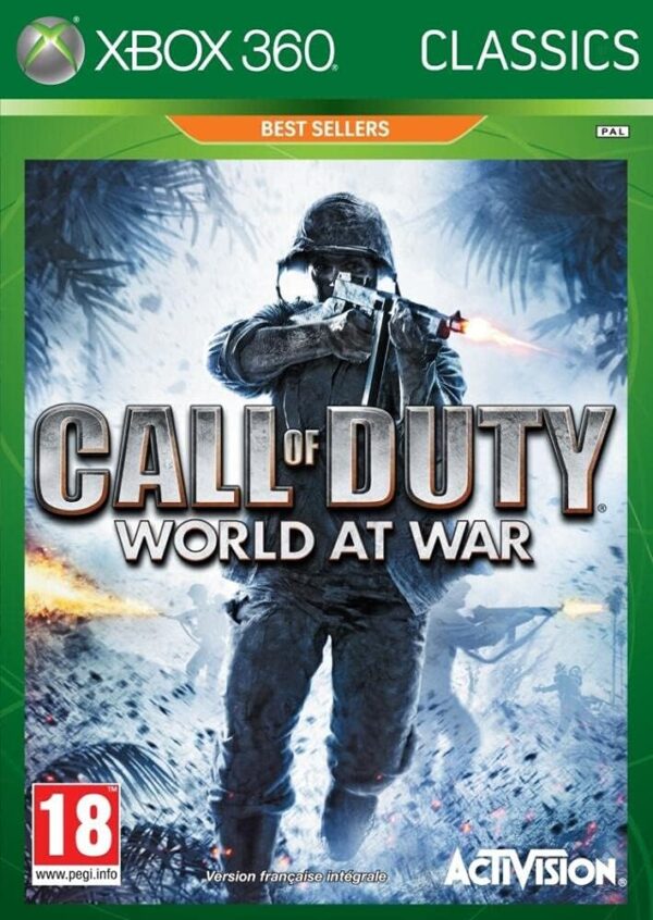 Call of Duty 5 : World at War - édition classic 360