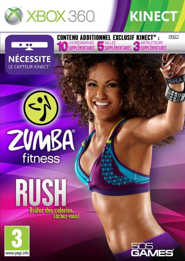 Zumba fitness : Rush (jeu Kinect) 360