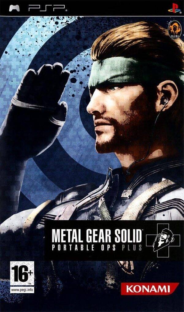 Metal Gear Solid Portable Ops+ PSP