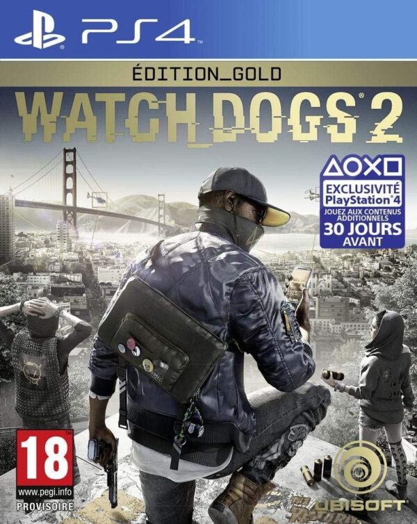 Watch Dogs 2 - édition gold PS4