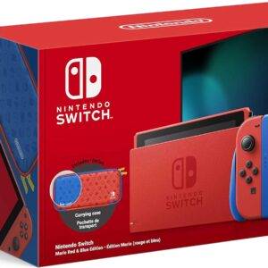 Nintendo Switch Édition Mario (rouge et bleu)